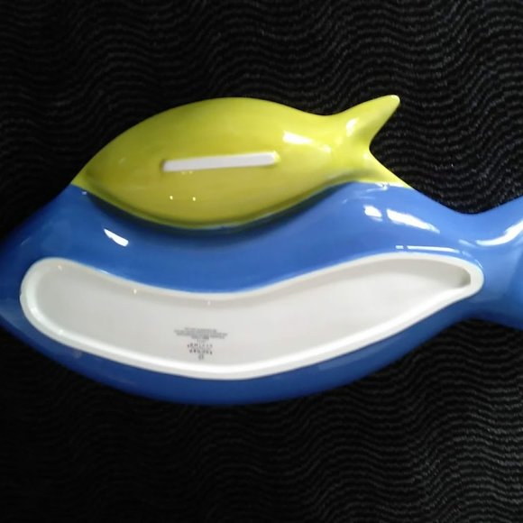 Summer Living 18 inch Fish Dish- NEVER USED - Picture 3 of 6